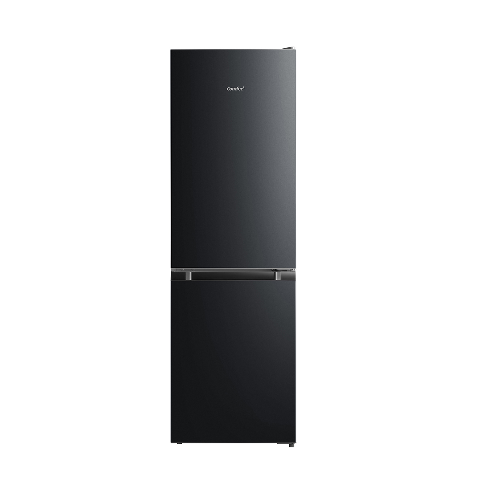 MIDEA-COMFEE Réfrigérateur-congélateur autonome 174 litres, Low Frost, Thermostat réglable, Éclairage LED économe en énergie, Charnière de porte réversible, Faible bruit - Noir RCB169DK2(E)