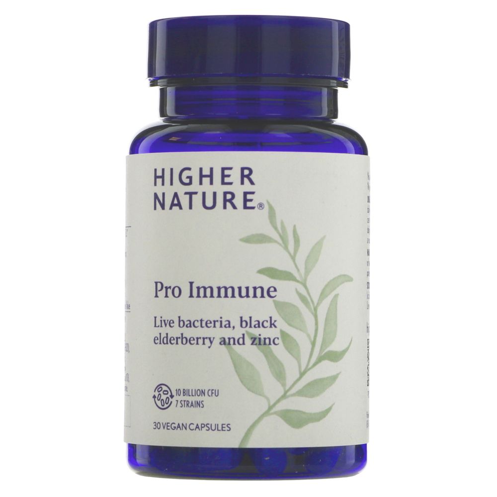 HIGHER NATURE - Pro-Immune - 10 Billion CFU from 7 Strains - 30 CAPS