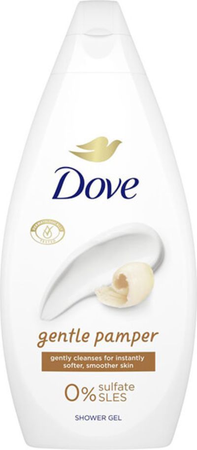 Dove Zachte Verzorgende Douchegel 450ml - Kalmerende Reiniging voor Zachte Huid