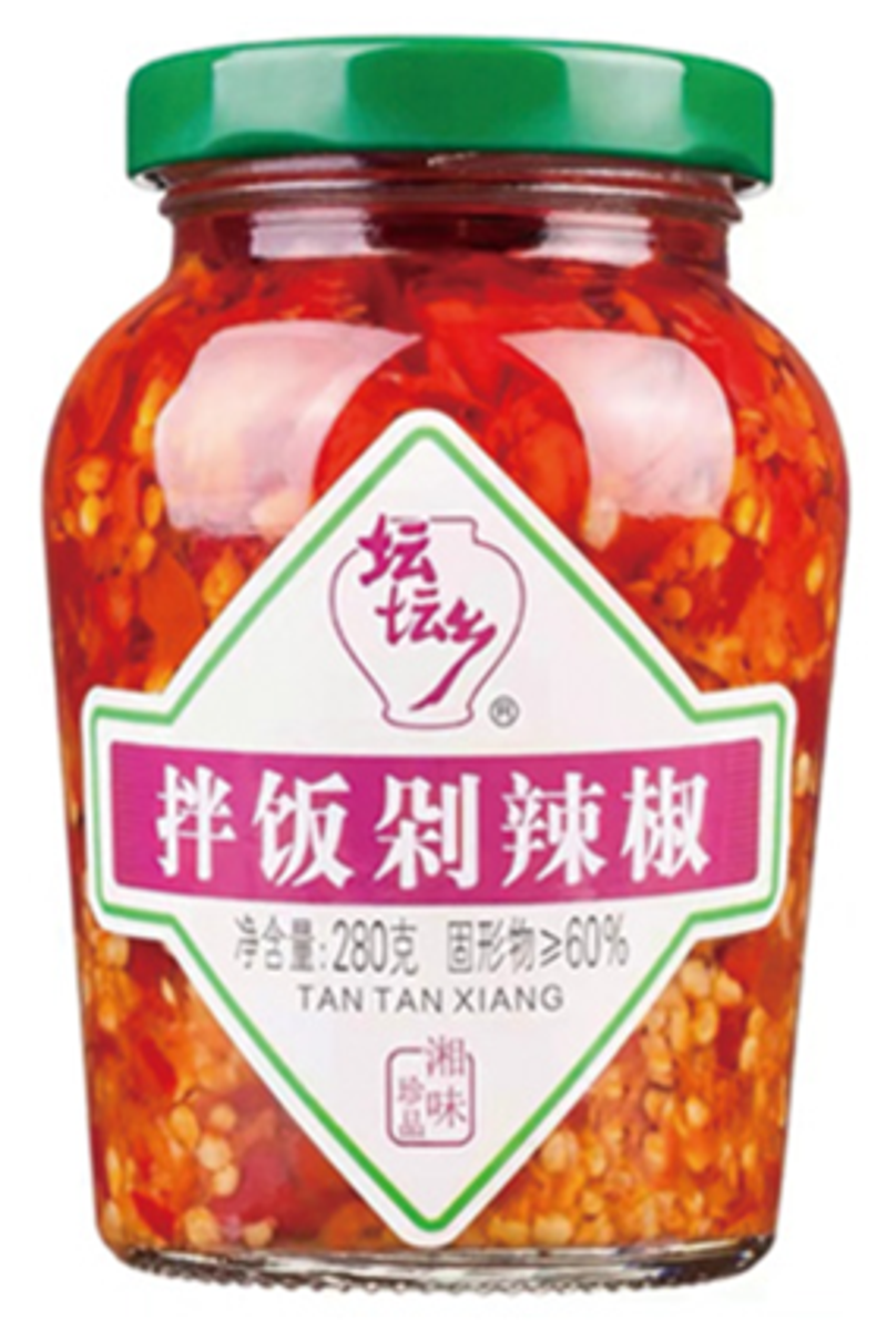  TTX Merk Gehakte Chilipeper voor Rijst 280g
