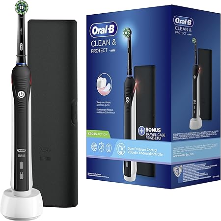 Braun Oral-B Clean & Protect Black Edition mit Reiseetui