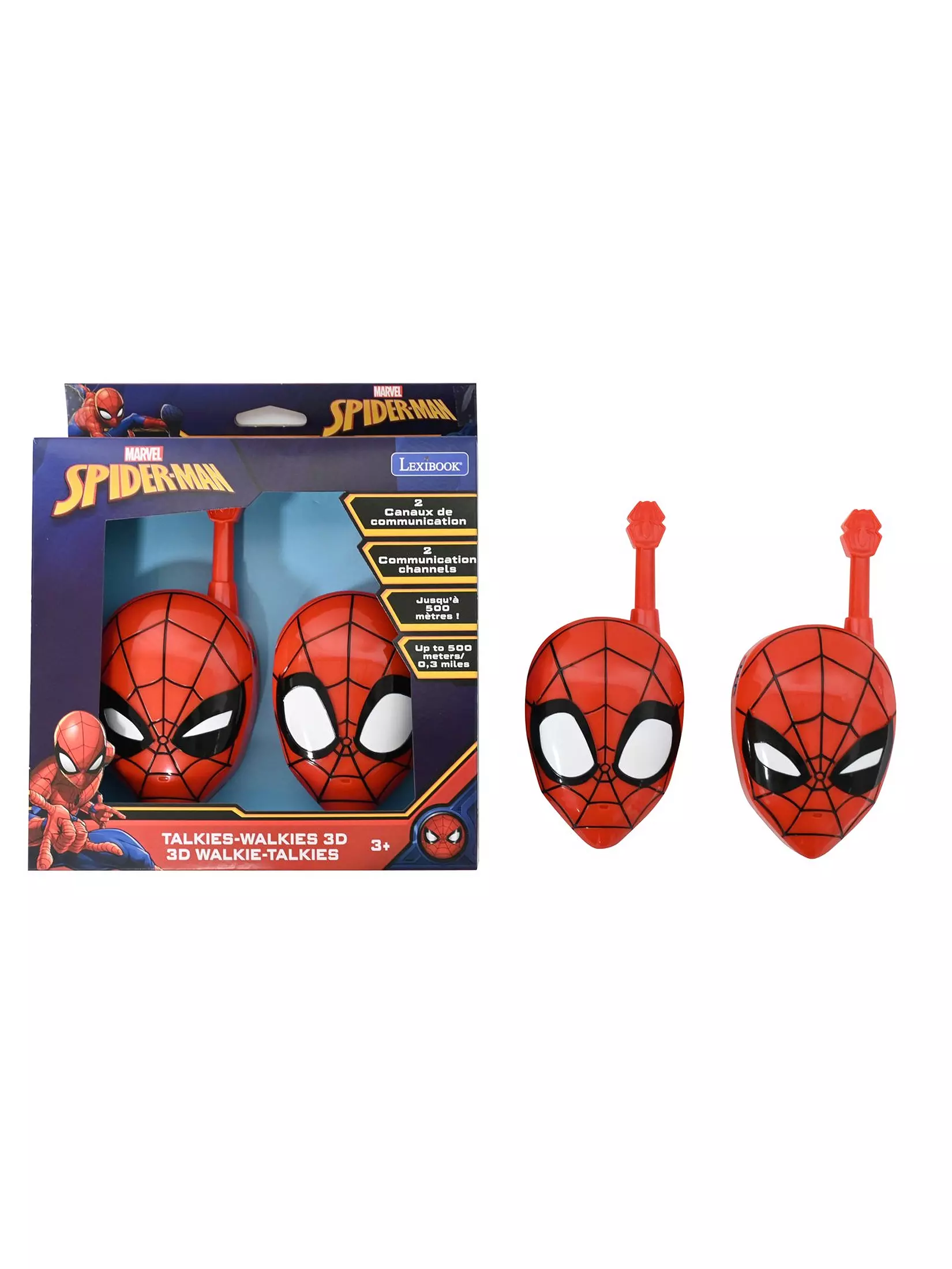 Marvel 3D Spider-man Walkie Talkies