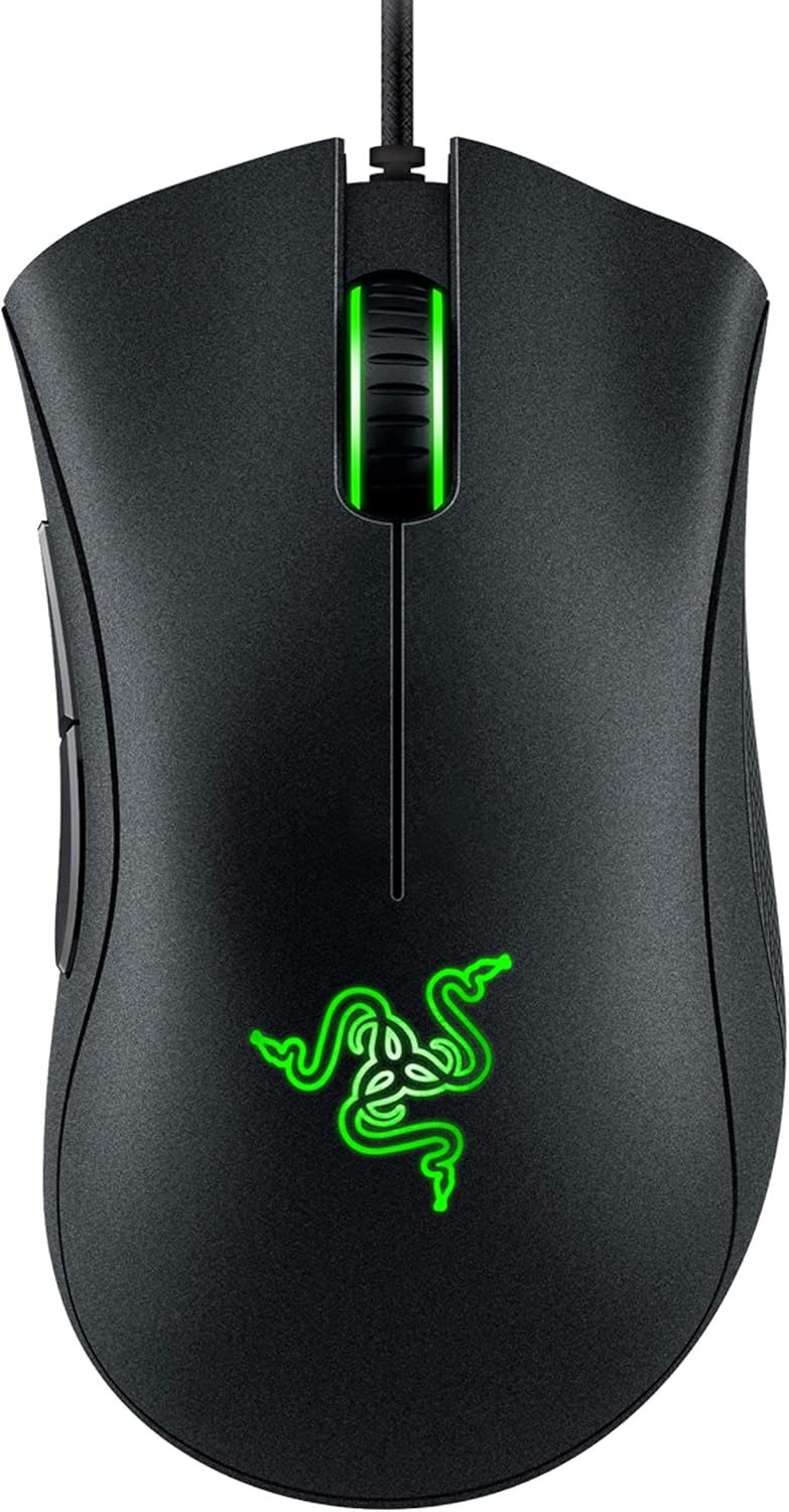 Razer DeathAdder Essential (2021) - Wired Gaming Mouse - Black
