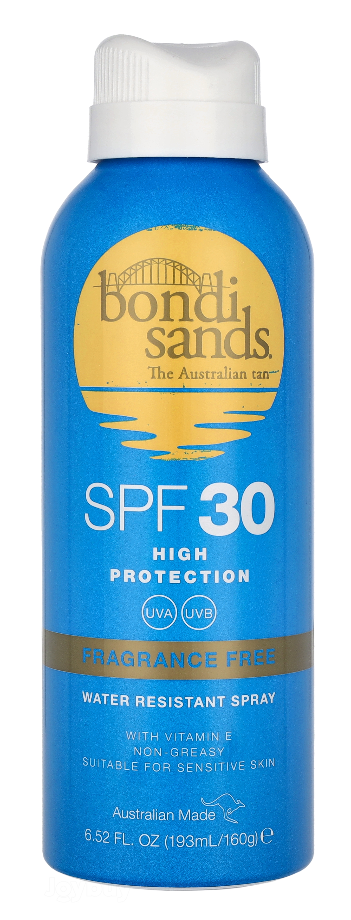 Bondi Sands Fragrance Free Mist Spray SPF30 160 g