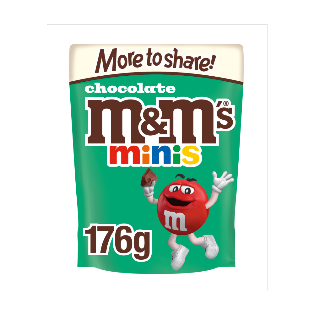 M&M'S Minis Milk Chocolate More To Share Pouch Bag 176g