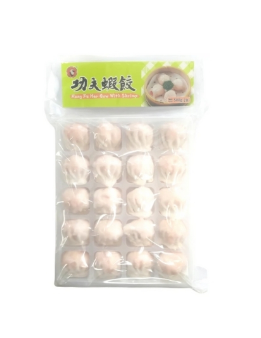 KF Har Gow With Shrimp 880g 功夫越南虾饺880g
