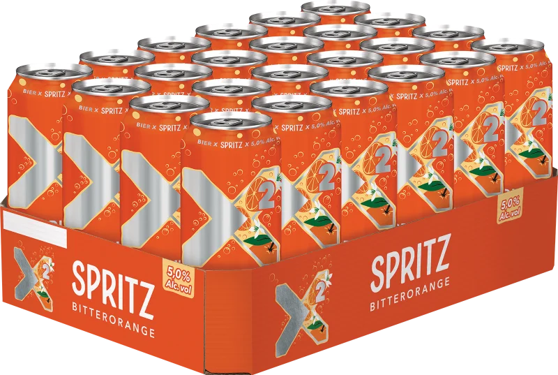 BITBURGER Bitter Orange X2 Spritz 24x0.5L (inkl. 6€ Pfand)