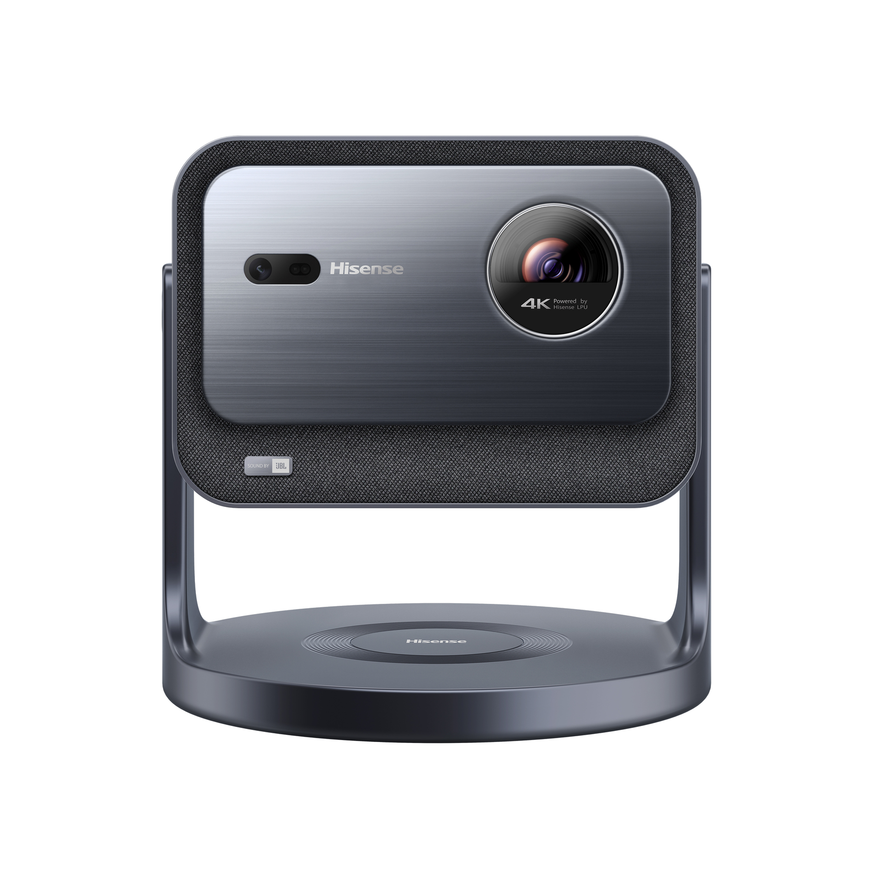 Hisense C2 Smart Mini-Projektor 4K UHD RGB Laser (65-300 Zoll), Dolby Vision, HDR, JBL Lautsprecher, 2000 ANSI Lumen, Spielmodus, Neigungsständer