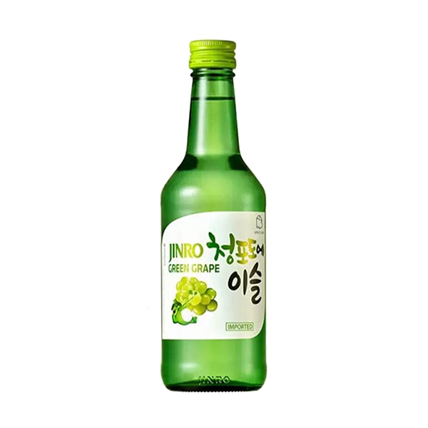 Jinro Chamisul Green Grape ABV 13.0% 350ml 韩国烧酒（青葡萄味）