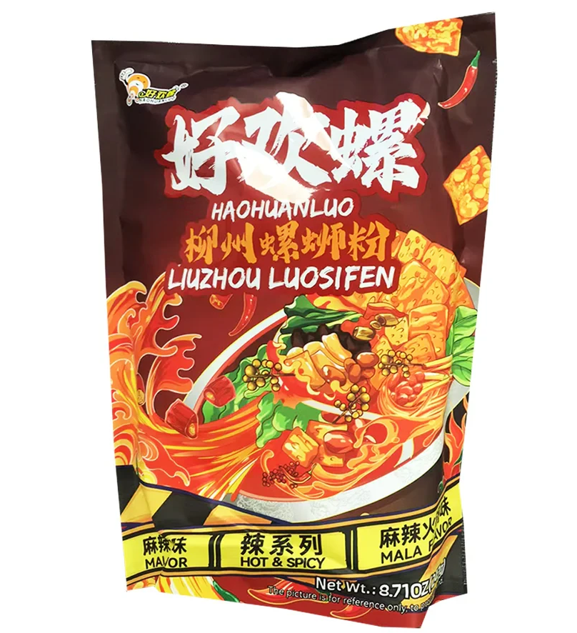 Hao Huan Luo Liuzhou Snail Noodles Sichuan Hot Pot Flavor 247g