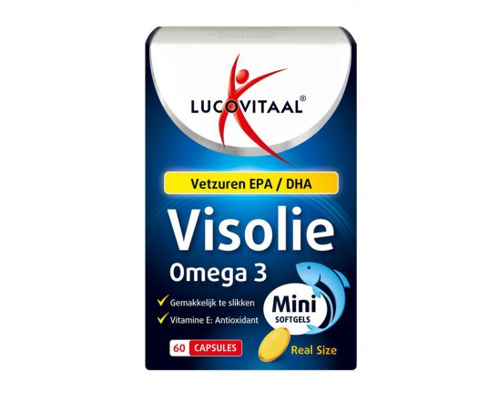 Lucovitaal Visolie Omega 3 Daily Mini
