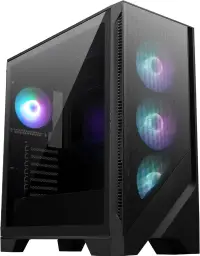 MSI MAG FORGE 320R AIRFLOW Mid Tower Gaming Case - Black