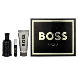 Hugo Boss Bottled Eau de Parfum Geschenkset für Herren (100 ml + 10 ml + 100 ml Duschgel)
