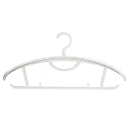 SNSP Cintres plastique épaules larges anti-marque épaissis antidérapants 10 pièces 2 couleurs promo