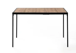 Urban Meuble DINING TABLE Wood Finish 120x75 with Metal Frame