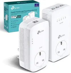 TP-Link TL-WPA8631P KIT AV1300 Gigabit Powerline Wi-Fi Extender Kit