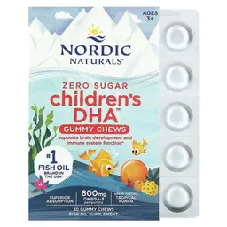 Nordic Naturals Children's DHA Gummies, 600mg - 30 Gummies