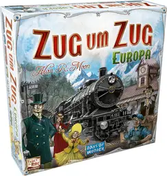 Asmodee Zug um Zug: Europa, Grundspiel, Familienspiel, Deutschsprachiges Spiel
