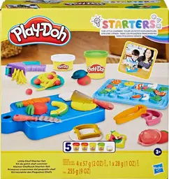 Play-Doh Kleiner Chefkoch Starter-Set mit 14 Küchen-Accessoires, Vorschulspielzeug