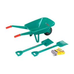 Theo Klein 2752 Bosch Garden Set with Wheelbarrow | With Shovel, Rake and Work Gloves, Anti-UV | Toy for Children from 3 Years