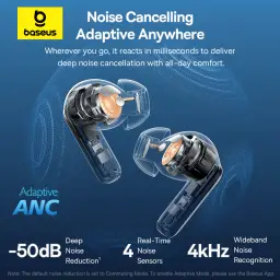 OS-Baseus Bass EP10 Pro In-Ear True Wireless Earbuds Cosmic Black
