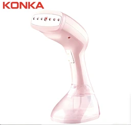 KONKA Handheld Garment Steamer, 1500W Powerful Steam Ironing, 25s Fast Heat-Up, 7-Hole Stainless Panel, Triple Safety Protection, 250ml Tank, Portable for Travel