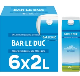 Bar Le Duc Mineral Water 6X2L