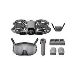 DJI Neo 2 Motion Fly More Combo mit RC Motion 3 und Goggles N3, stabile Übertragung mit digitalem Übertragungsempfänger, 4K-Drohne für Anfänger, FPV-Flug, 3 Akkus