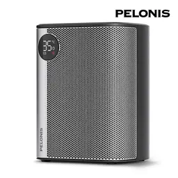 PELONIS Chauffe-ventilateurs céramiques 2000W - 5 modes, Économiseur d'énergie avec mode ECO, Thémostat, Minuteur 24H, Protection contre le surchauffage et la renversement, Portable.