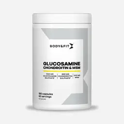 Body&Fit Glucosamine, chondroitin et MSM Complément alimentaire - 180 unités