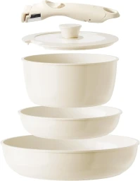 RedChef Ceramic Cookware Set 5 Pieces