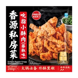 FRESHASIA Bouchées de poulet croustillantes saveur poivre du Sichuan - 200 g