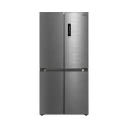 Midea MDRF632FIE46 84cm Wide Wifi Connected Total No Frost Multi Door American Fridge Freezer, Inox, E Rated