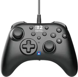 HORI HORIPAD Turbo Wired Controller - Blacl (Switch 2)