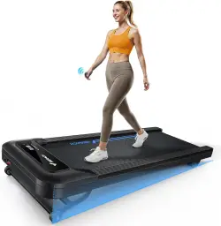 MERACH Walking Pad with 9% Auto Incline, 1-6km/h Under Desk Treadmill, 2.5HP Low Noise Walking Pad with Remote
Control, LED Display, Portable Treadmills for Home Office
