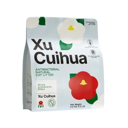 XUCUIHUA Silver Ion Plant-Based CAT Litter (2.5kg × 6 Bags)