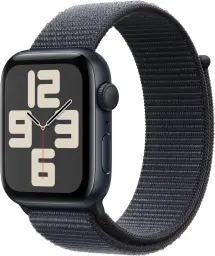 Apple Watch SE - GPS - 40mm - Midnight Aluminium Case w/ Midnight Sport Loop