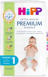 HiPP Extra Soft Premium nappies size 1 Newborn (2-5 kg) 24 pieces