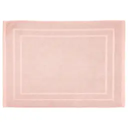 Atmosphera Badezimmer-Matte 50 x 70 cm 700 g/m² Rosa Baumwolle