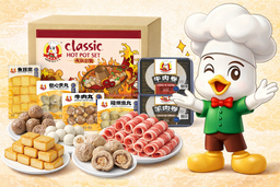 Meng Fu Hotpot-Set (Rindfleisch- & Lammrollen)