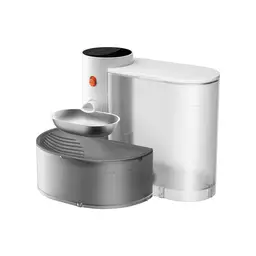 Petgravity Intelligenter Wasserspender mit automatischer Nachfüllfunktion – Edelstahlschüssel