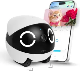 Enabot ROLA Mini 2K Pet Camera Robot - White