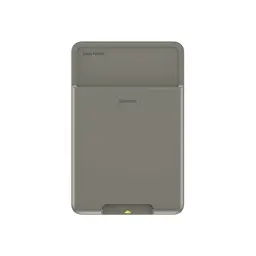 Baseus Back Stick Silikon-Kartentasche, dunkelgrau