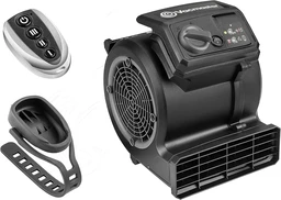 Ventilateur de sol de gym Vacmaster AM1202R Cardio54 avec télécommande ventilateur vélo silencieux
