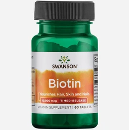 Swanson Biotine ultra à libération prolongée - 60 comprimés