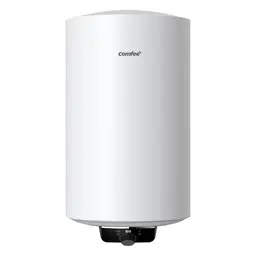 COMFEE' D50-15EFG Elektrischer Wand-Speicherwasseraufheizer, 50 L, Unterwaschbecken-Design, WLAN- und Smartphone-Fernsteuerung, kompakte Bauweise, einfache Montage, weiß [Energieeffizienzklasse B]