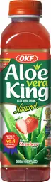 OKF Aloe Vera Getränk Erdbeere (Zuckerfrei) 500ml