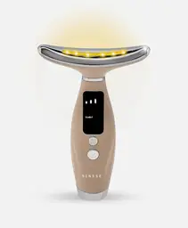Sensse LED SkinLift Face and Neck Toner Device – Anti-Aging, Tightening and Sculpting, Microcurrent & LED – Cream