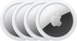 Apple AirTags Verliesbeveiligingsapparaat Tracker Locatiezoeker Locatiegesp Aantal: 4-pack