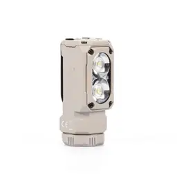 WUBEN 1800-Lumen wiederaufladbare Mini-Taschenlampe mit Magnet – Superhelle 6-Modus EDC-Taschenlampe, Typ-C wiederaufladbare LED, IP68 Taschenlampe für Stirnlampen-Nutzung, Rettung und Camping, Khaki